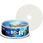 YAMAZEN Qriom 録画用BD−R 130分 1−4倍速 ホワイトワイドプリンタブル スピンドルケース BD−R20SP 1パック(20枚)