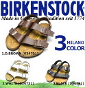 ビルケンシュトック BIRKENSTOCK MILANO 034791/034701/034731/034751 ミラノ 普通幅 メンズ レディース サンダル