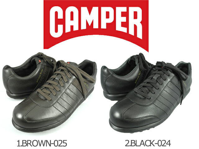 【店内全品大特価!!】 CAMPER PEROTAS XL BROWN-025/BLACK-024 18304-025/18304-024 カンペールレビューのお約束で送料無料！ CAMPER カンペール