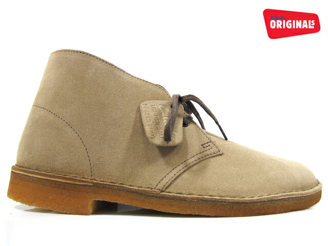 【店内全品大特価!!】 クラークス CLARKS 111768 DESERT BOOT WOLF SU メンズサイズ クラークス デザート ブーツ ウルフ スエード