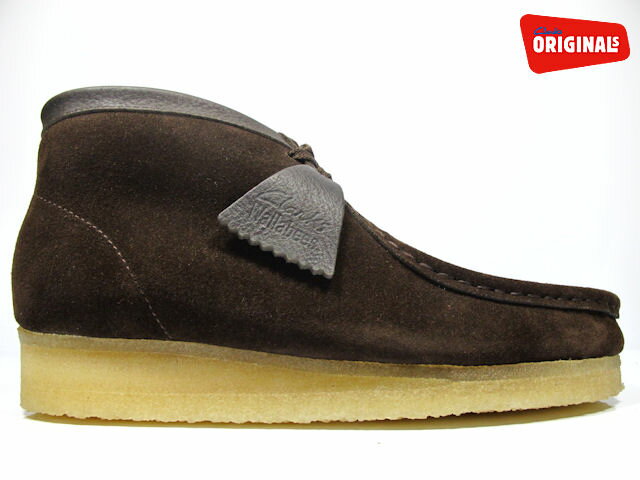 【店内全品大特価!!】 クラークス CLARKS 35402 WALLABEE BOOT BROWN SUEDE メンズサイズ クラークス ワラビー ブーツ ブラウン スエード Clarks 35402