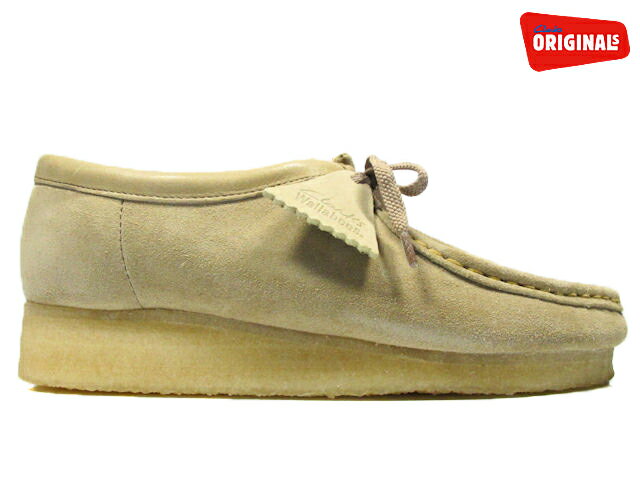 【店内全品大特価!!】 クラークス CLARKS 36405 WALLABEE LO BOOT SAND SUEDE メンズサイズ クラークス ワラビー ロー ブーツ サンド スエード ベージュ Clarks 36405