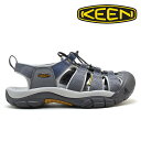 キーン ニューポート メンズ サンダル グレー KEEN N...