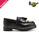 ドクターマーチン ローファー レディース エイドリアン レオパード ファーライン ブラック 黒 Dr.Martens ADRIAN LEOPARD FUR【送料無料】