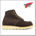 レッドウィング アイリッシュセッター REDWING 8878 WORK 6INCH CLASSIC MOC TOE JAVAMULESKINERROUGHOUT 6インチ クラシックモカシントゥ ブーツ ミュールスキナー レザー◆ ワークブーツ