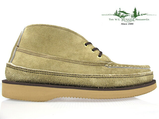 bZJV Russell Moccasin 200-27 SPORTING CLAYS CHUKKA TAN LALAMIE SUEDE X|[eBO NC`bJ ^ ~[ XG[h Th
