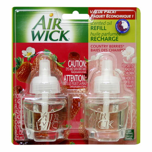 【Air Wick】エアウィック・オイル詰替（カントリーベリーズ）2個パック　【SBZcou1208】