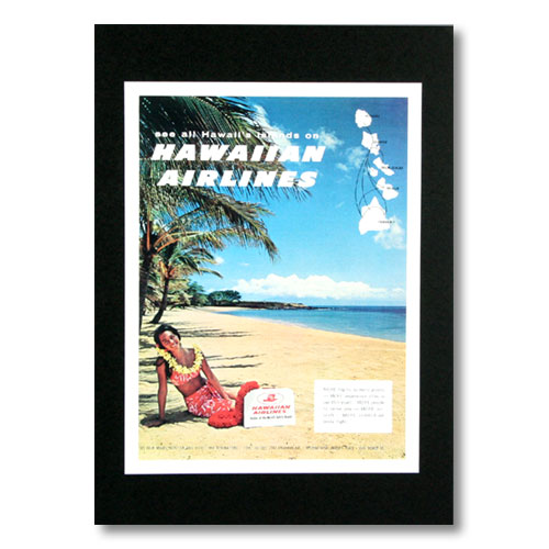 ハワイアンポスター エアラインシリーズ <See