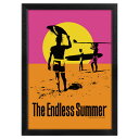 額入り映画ポスター ブルース・ブラウン The Endless Summer エンドレスサマー（Standard） （フレーム付きポスター）