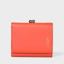 ポールスミス 折財布 フェイスグループ 3つ折り財布 グループ 3つ折り財布 レッド Paul Smith ポール スミス