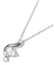 4℃ ヨンドシー ドロップ アクアカラーストーンWGネックレス