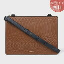 ポールスミス バッグ ショルダーバッグ レディース Paul Smith No.9 マルチカラーインテリア ダークブラウン Paul Smith ポール スミス