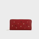 ポールスミス 長財布 ポール・スミス レターズ ラウンドジップ長財布 レッド Paul Smith ポール スミス