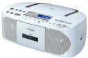 ω東芝 オーディオ【TY-CDH7(W)】(ホワイト) CDラジオカセットレコーダー (CDラジカセ)