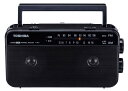 ω東芝 オーディオ【TY-AR55(K)】AM/FMホームラジオ ブラック