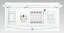 『カード対応OK!』●β東芝 電設資材【TFNCB13E6-342N】扉付・基本タイプ 付属機器取付スペース付(主幹60A)