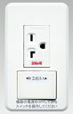 『カード対応OK!』β東芝 電設資材【WDGS1022(WW)】エアコン用スイッチ付コンセント200V用 ニューホワイト色