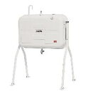 ##『カード対応OK!』サンダイヤ オイルタンク【KS2-490MJ】丸脚タイプ 脚プレート溶接タイプ 容積450L(旧品番KS2-490MC)