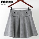 メルクロンドン レディース スカート Merc London プリーツ チェック 女性 モッズ プレゼント ギフト