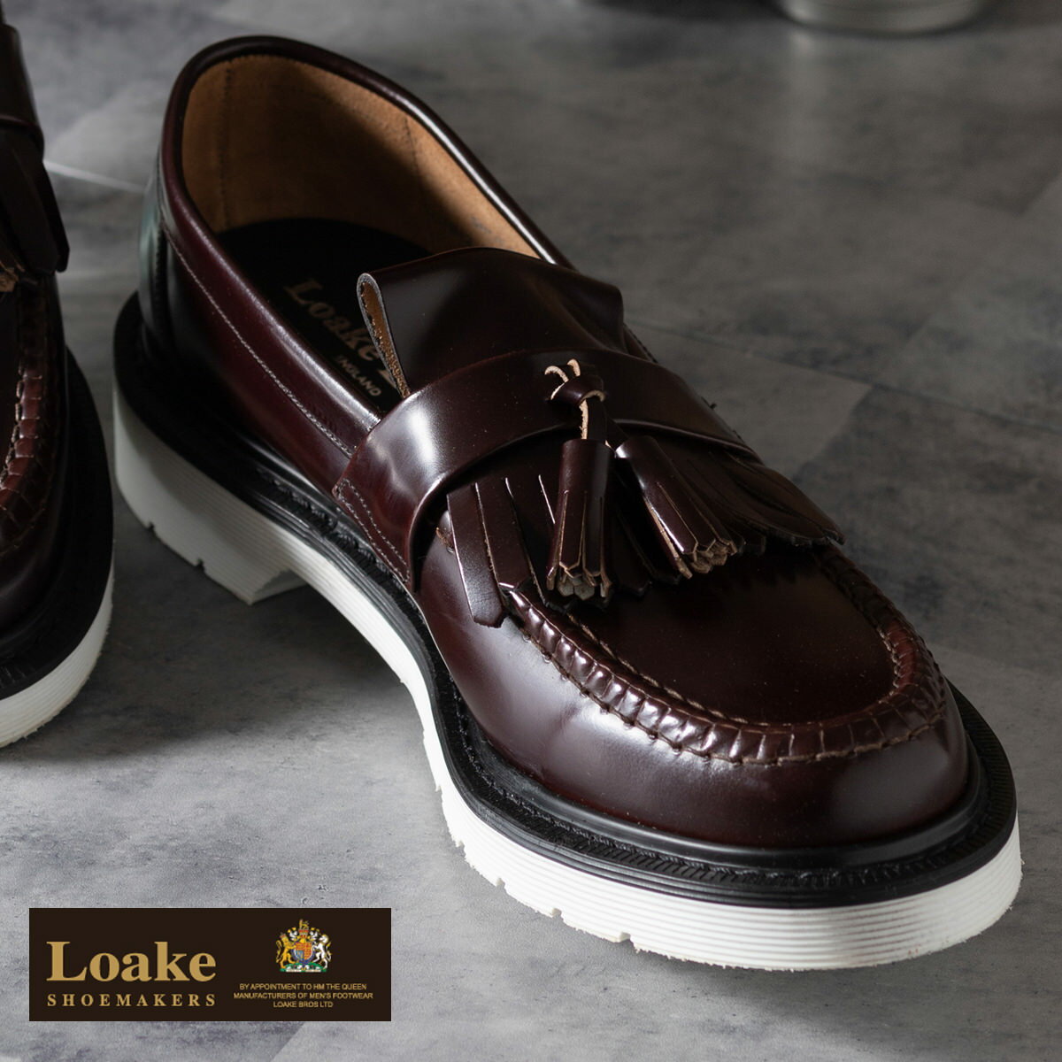 Loake England ローク 革靴 メンズ ビジネス タッセルローファー ビジネス …...:clozest:10005080