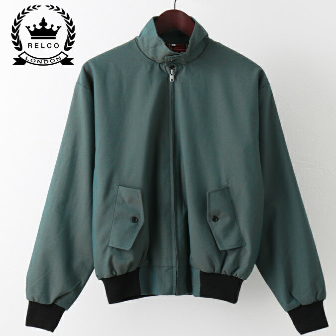 RELCO レルコ スイングトップ ハリントン 初夏 ジャケット 【送料無料】 2012 新作 メンズ Harrington Jacket スウィングトップ スイング タータンチェック トニック グリーン ゴールド 玉虫色 グラデーション UK モッズ ファッション mhrjtonicgreen *xs *s *m *l *xl