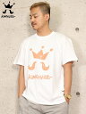 KINGSIZE Tシャツ/キングサイズ Tシャツ/半袖/MENS/メンズ/17-18 KINGSIZE MAIN LOGO STAMP TEE