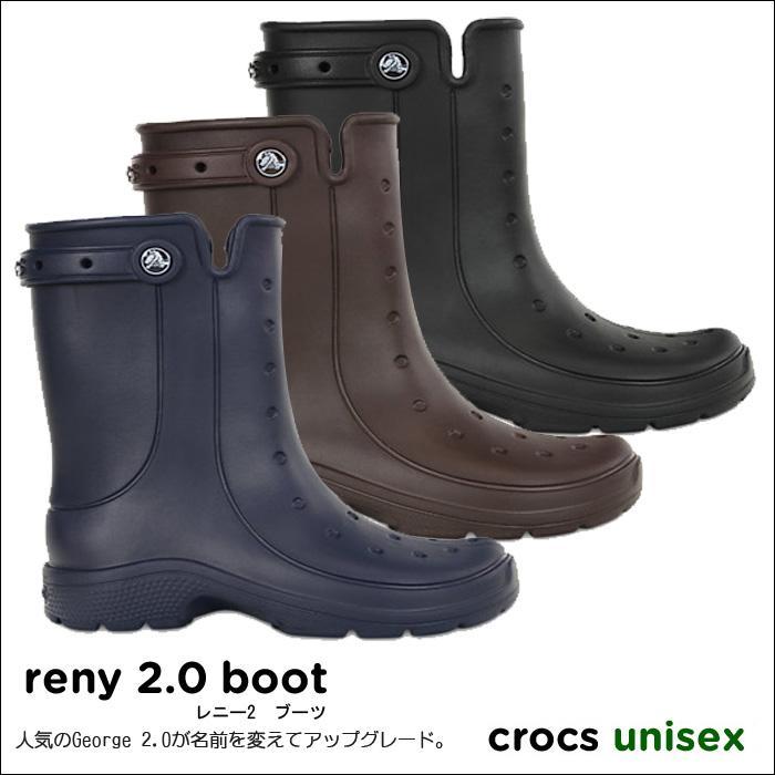 crocs【クロックス】　Reny 2.0 Boot/レニー 2.0 ブーツ レインブーツ…...:clustic-r:10002210