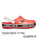 ▲¥3990 送料無料▼CROCS【クロックス/ユニセックス】Crocband Minnie 3.0 Clog/ クロックバンド ミニー 3.0 クロッグ/ マルチ|