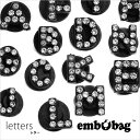 embobag【エンボバッグ】　 Letters/レター　「A〜N」