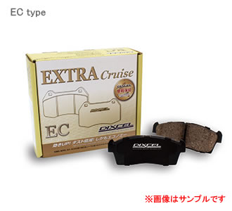 DIXCEL ディクセル ブレーキパッド　エクストラクルーズ　リア EC315 507 トヨタ プリウス 1800+M 09/04〜 ZVW30　【NFR店】