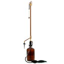 ◇【柴田科学】自動ビュレット スーパーグレード 茶褐色 PTFEコック付 50mL 022530-50※他の商品と同梱不可