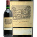 シャトー ラフィット ロートシルト 1978 Chateau Lafite Rothschild 赤ワイン フランス ボルドー メドック ポイヤック 1級 古酒
