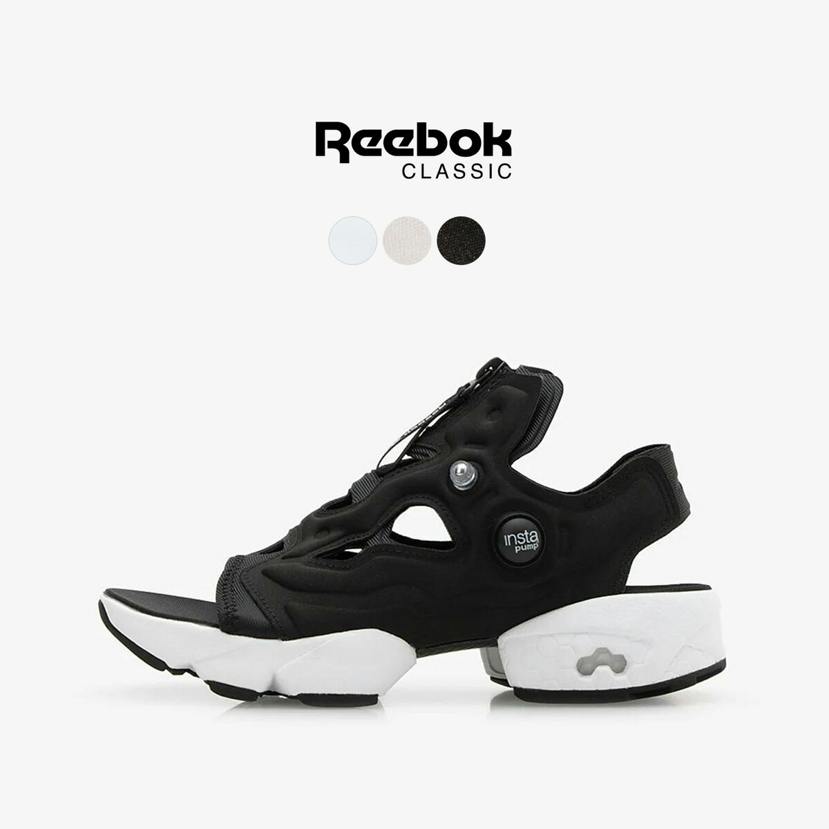 リーボック インスタ ポンプ フューリー サンダル ジップ Reebok レディース <strong>メンズ</strong>