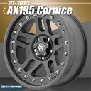 American Racing ATX AX195 Cornice(コーニス)ブラックテフロンコーティング 16インチ 1本