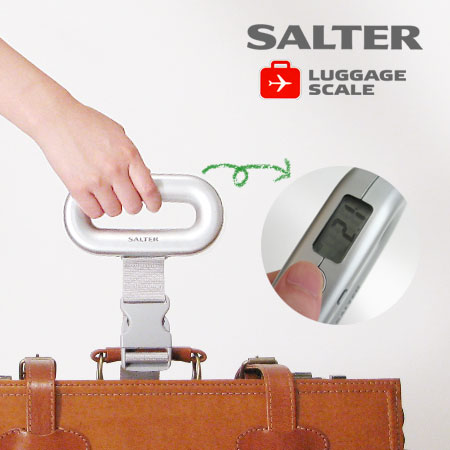 SALTER ウェイトチェッカー(ソルター/重量計/ラゲッジスケール)【COCOA インテリア雑貨】飛行機に乗る前は忘れずに。