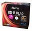 【送料無料】AVOX 1回録画用50GB BD-R DL(10枚入)ホワイト・ディスク スリムケース 2層 BR260RAPW10A 1−6倍速