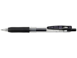 ゼブラ <strong>サラサクリップ1.0</strong> 黒 JJE15-BK 黒インク 水性ゲルインクボールペン ノック式