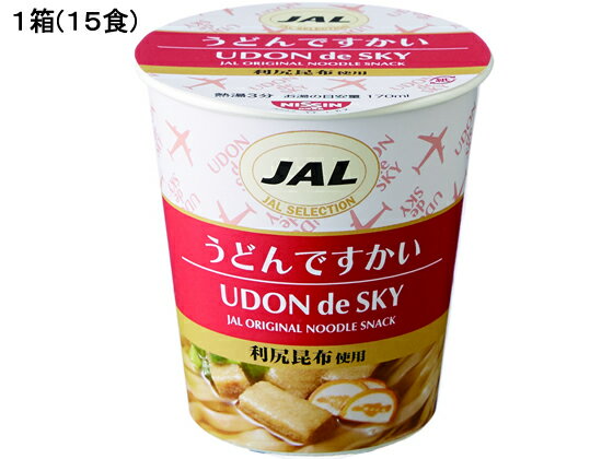 ジャルックス/うどんですかい [15食入]/UD