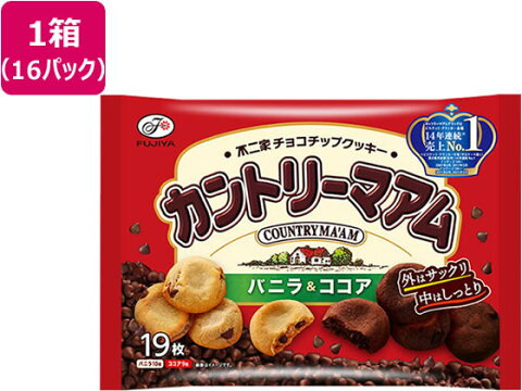 不二家/カントリーマアム バニラ&ココア 20枚×16パック