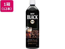 UCC上島珈琲/BLACK無糖 900ml×12本【送料無料】【平日即日発送】