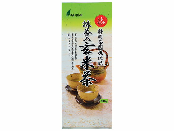 大井川茶園/お茶ひとすじ抹茶入り玄米茶 200g