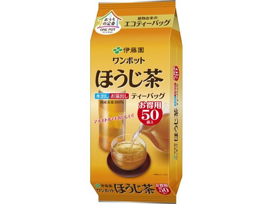 伊藤園/ワンポットほうじ茶ティーバッグ 50袋
