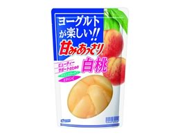 はごろもフーズ/甘みあっさり白桃(パウチ) 220g【送料290円 2900円以上で送料無料】【平日即日発送】