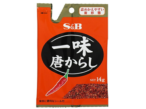 エスビー食品/袋入り 一味唐からし 14g【送料290円 2900円以上で送料無料】【平日即日発送】