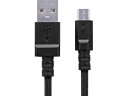 エレコム/高耐久microUSBケーブル 2A 0.8m/MPA-FAMBS2U08BK