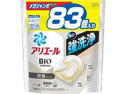 P&G アリエールジェルボール4D 微香 詰替メガジャンボ 83個 液体タイプ 衣料用洗剤 洗剤 掃除 清掃