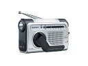【中古】(非常に良い)SONY 手回し充電FM/AMポータブルラジオ B03 シルバー ICF-B03/S