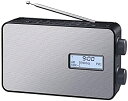 【中古】(未使用品)パナソニック ラジオ FM／AM ワイドFM Bluetooth対応 IPX4相当 防滴仕様 ブラック RF-300BT-K