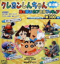 【中古】海洋堂 クレヨンしんちゃん 嵐を呼ぶカプセルフィギュア <全4種セット>