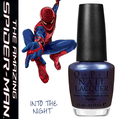 【OPI /オーピーアイ スパイダーマンコラボ】アメイジング・スパイダーマン　オーピーアイ　NL M34【2点までメール便OK!!】 【SBZcou1208】